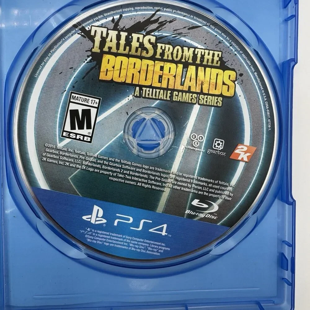Tales From the Borderlands PS4 PlayStation 4 2016 Complete VGUC